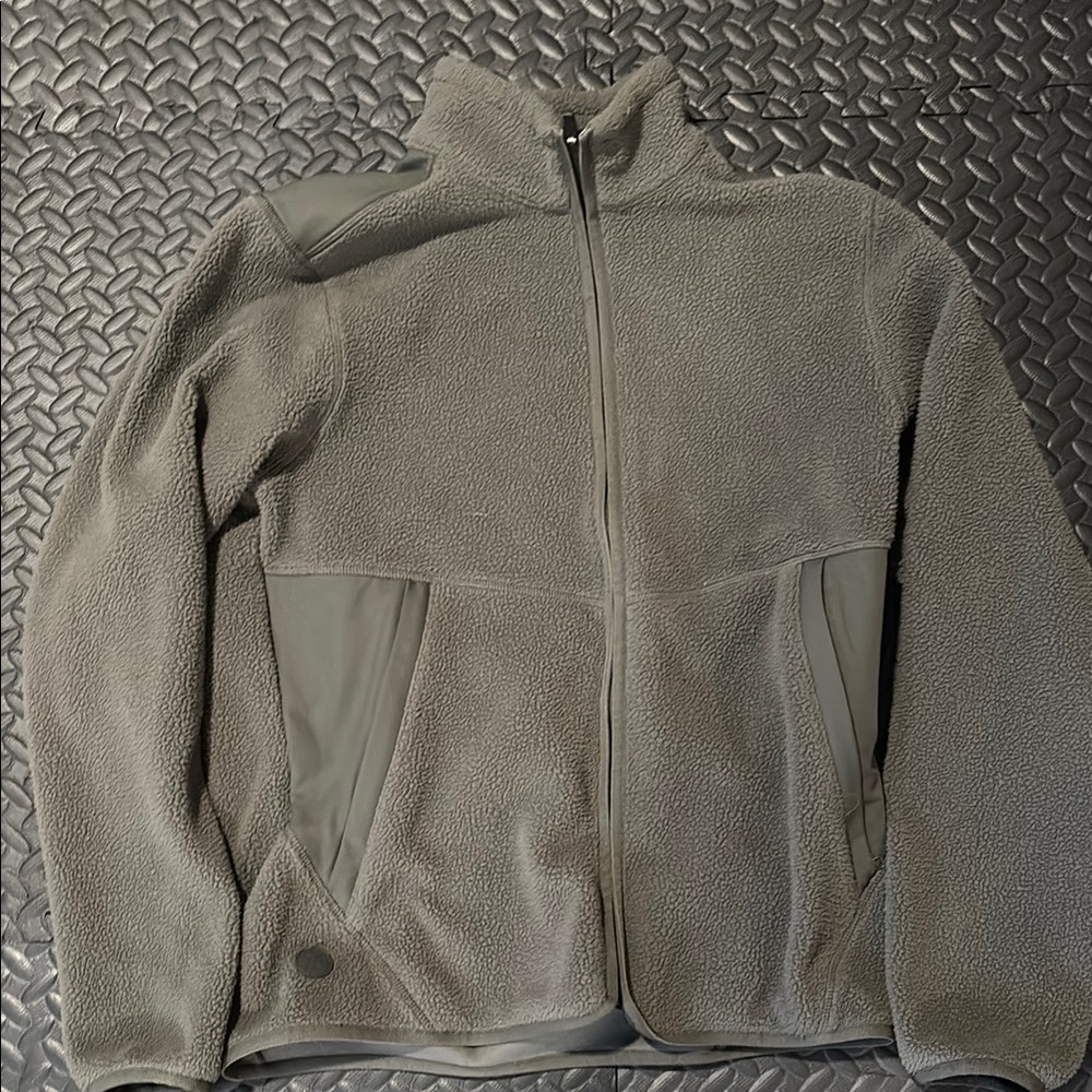 Men's Gray Fleece Jacket